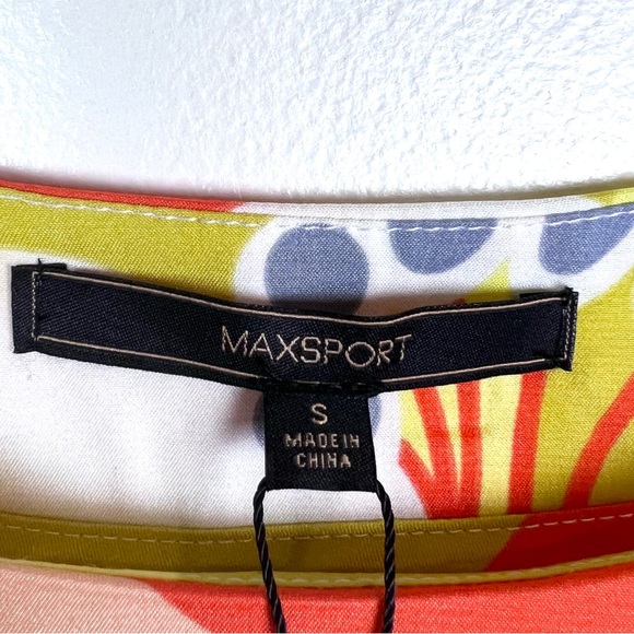 BCBG Max Sport Mod Sunshine Floral Print Sheath Shift Dress - Picture 4 of 15